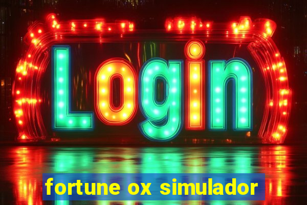 fortune ox simulador